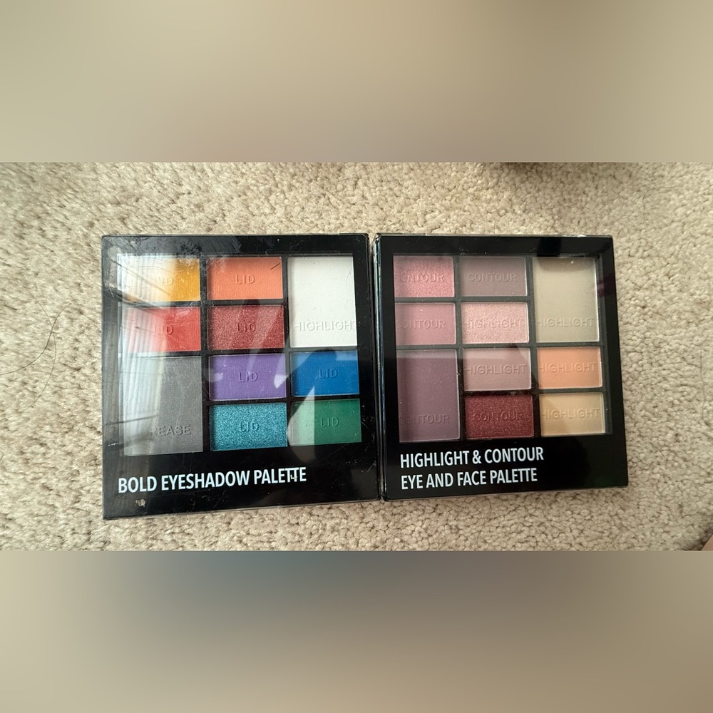 Two brand new eyeshadow pallets great colors!